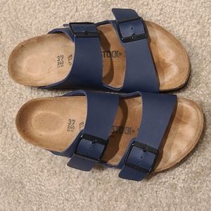 Blue 2 strap Birkenstock